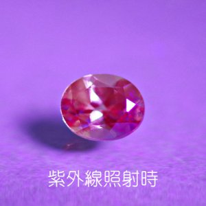 画像3: ドラゴンガーネット 0.48ct UVペン付