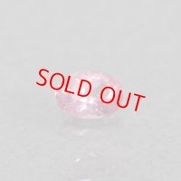 シルキーピンクスピネル 0.35ct UVペン付