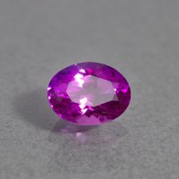 合成パープルサファイア 3.89ct UVペン付