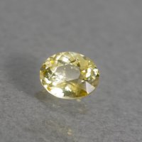 非加熱 イエローサファイア 0.76ct