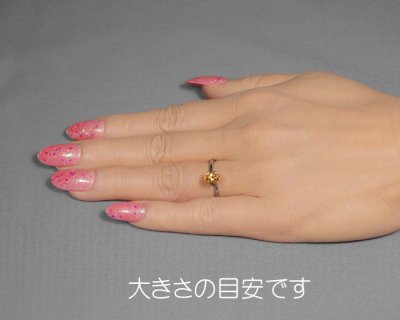 画像2: イエローグロッシュラーガーネット1.05ct