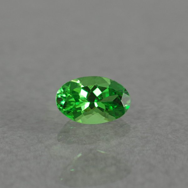 画像1: グリーングロッシュラーガーネット 0.88ct (1)