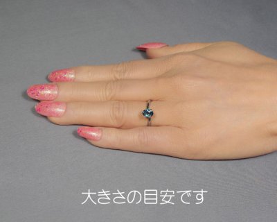 画像2: ロンドンブルートパーズ 0.77ct