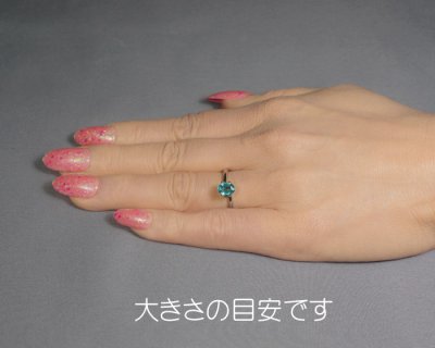 画像2: グリーンカイヤナイト 0.94ct UVペン付