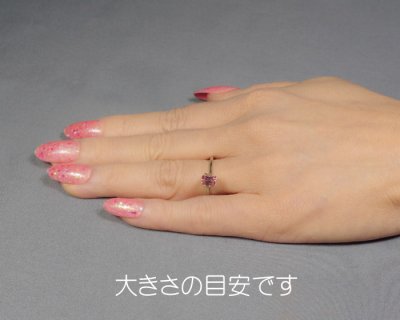 画像2: 蛍光 ピンクアパタイト 0.76ct UVペン付