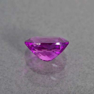 画像1: 合成パープルサファイア 3.89ct UVペン付