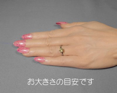 画像2: 蛍光シンハライト 0.854ct 鑑別書 UVペン付