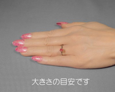 画像2: パパラチアサファイア 0.38ct 鑑別カード付