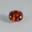 画像2: オレンジジルコン 2.484ct 鑑別書付 (2)